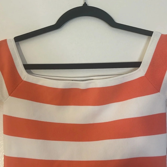 Ronny Kobo | New EVIVA dress off the shoulder Bodycon Women’s size S striped - Picture 4 of 10